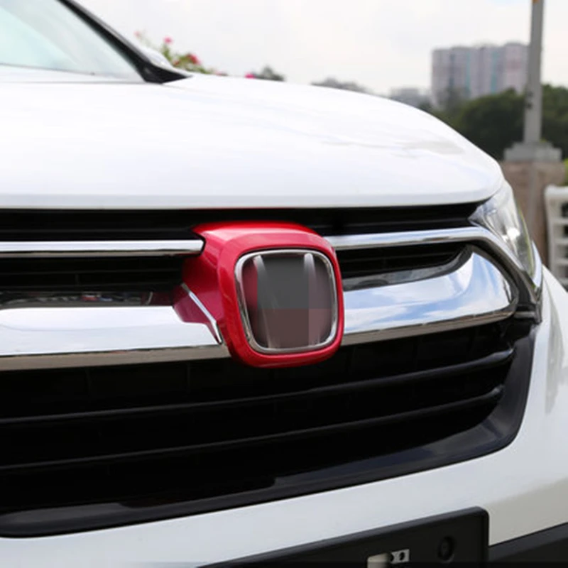 Для Хонда сrv CR-V 2017 2018 с логотипом спереди декоративная рамка mark решетка Вокруг