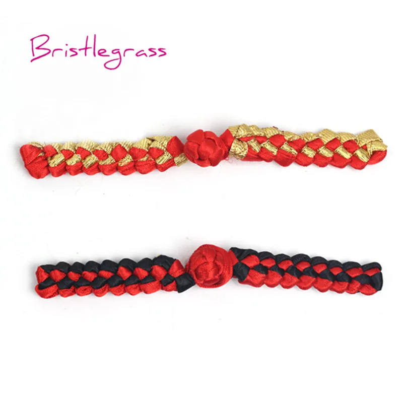 BRISTLEGRASS 5 Pair Classical Handmade Chinese Knot Button Frog Closure Ribbon Fastener Cheongsam Costume Tang Suit Sewing Craft | Дом и сад