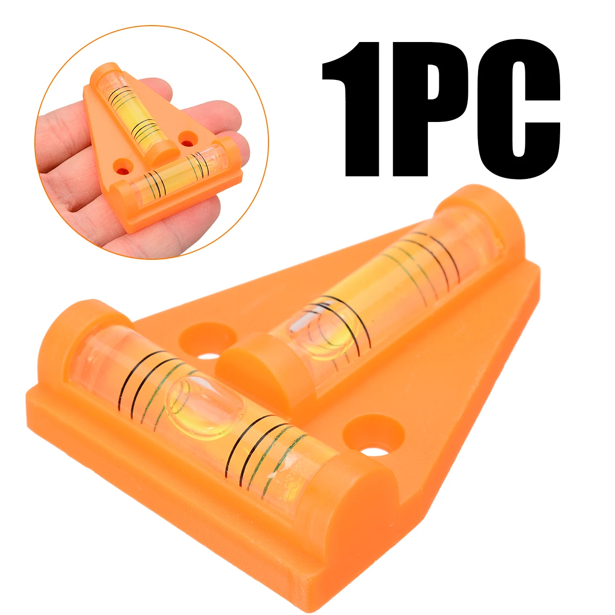Миниатюрный спиртовой уровень для измерения Пузырькового пластика Т образный