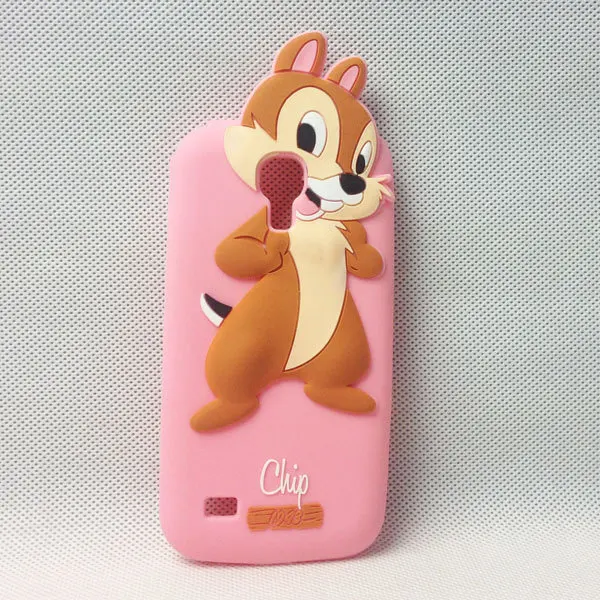 Для galaxy s4 mini чехол минни микки мышь свинья утка комикс сотовый телефон крышки для