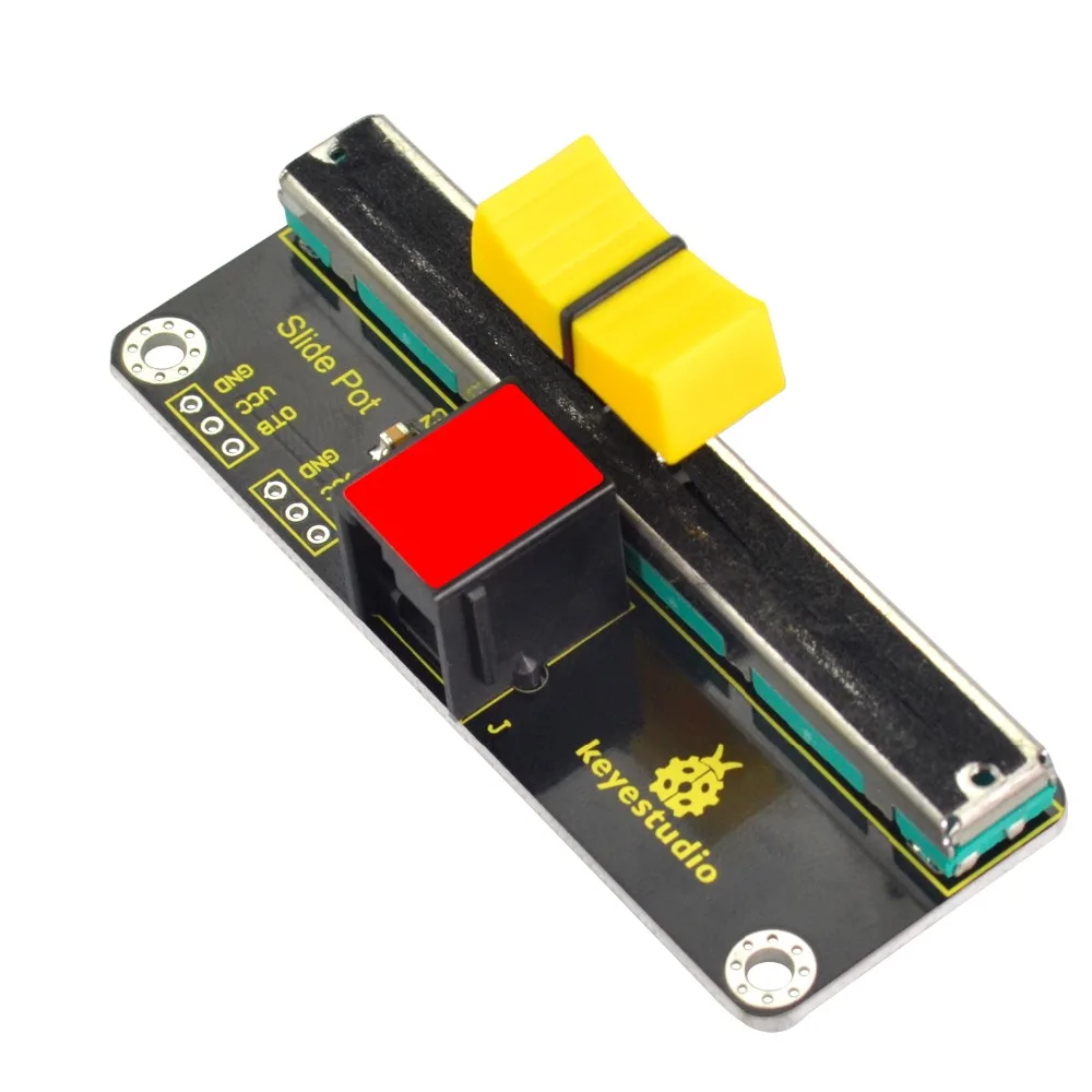 Модуль потенциометра Keyestudio EASY plug Slide для стержня Arduino|Аксессуары