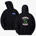 Ривердейл толстовки с капюшоном, верхняя одежда размера плюс 