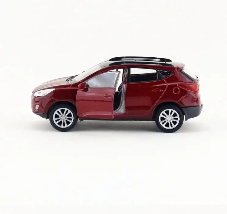 1:36 размер Hyundai Tucson IX35 сплав тянущаяся Автомобильная игрушка высокая симуляция