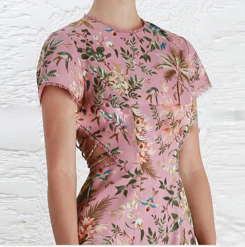 Женское платье-Русалка ZAWFL дизайнерское летнее платье с коротким рукавом и