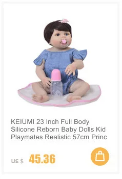 NPK Baby Reborn Doll Одежда для 55 см Baby Alive игрушки для детей милые игрушки для девочек мягкий силиконовый корпус Детские куклы аксессуары