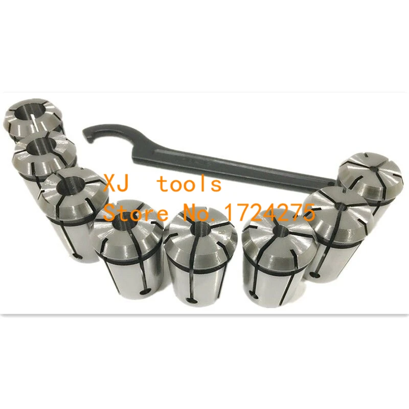 Коническая Цанга Морзе 8 шт & Набор гаечных ключей MT4 токарные фрезерные