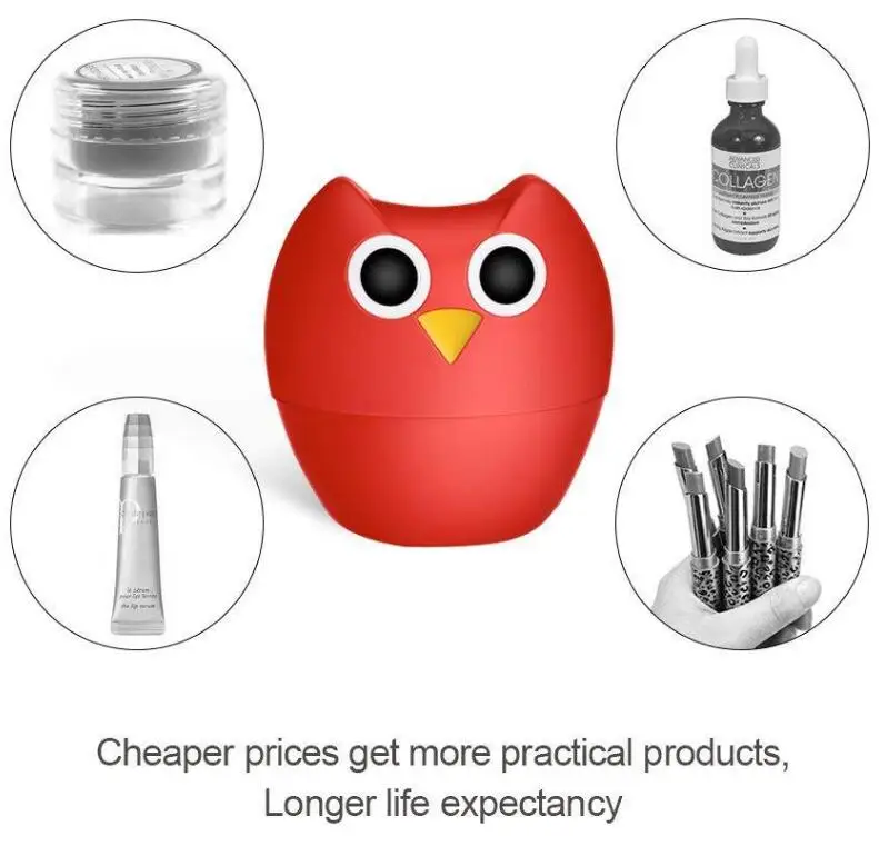 Ladies Sexy Full Lips Rich Tool Equipment Massage Silicone Owl Shape Family Body Cupping Cup |