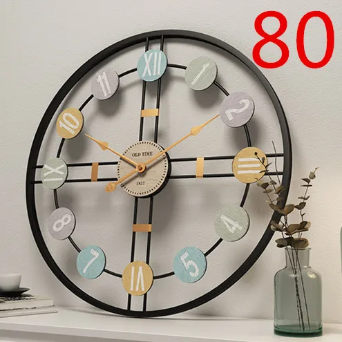 Большие современные настенные часы 80 см|Органайзеры для кабеля| |