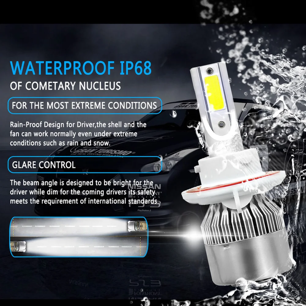 

For Honda JAZZ Accord City Civic CR-V Odyssey Insight LED Auto Headlamp LED H1 H4 H7 H11 9005/HB3 9006/HB4 Car Headlight Bulb