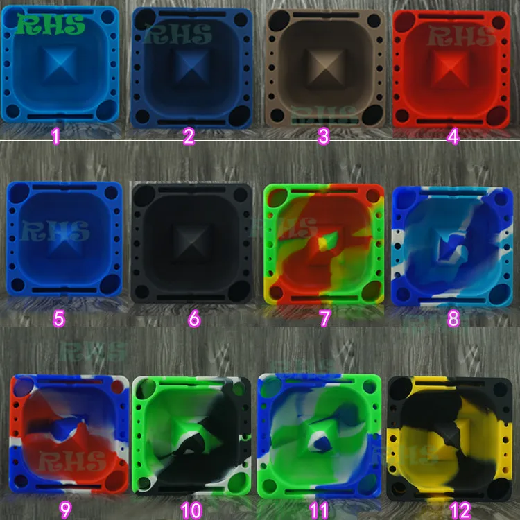 2017 г. многофункциональная портативная силиконовая пепельница антипригарная