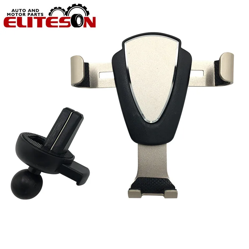 1 шт. Универсальный розовый Золотой гравитационный автомобильный держатель с