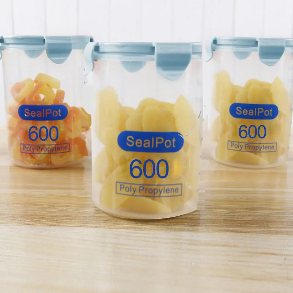 Кухонные бутылки для хранения продуктов герметичные банки с крышкой большая