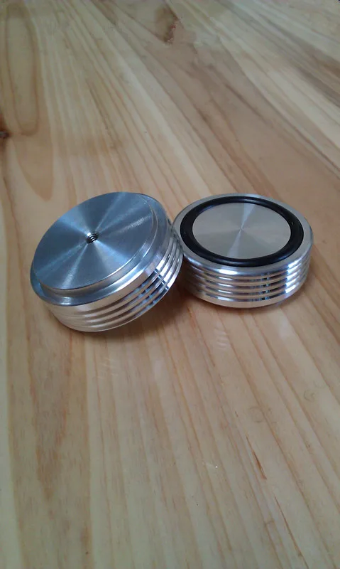 4 шт./лот 44*17 мм полностью из алюминиевого сплава усилитель для ножек динамика