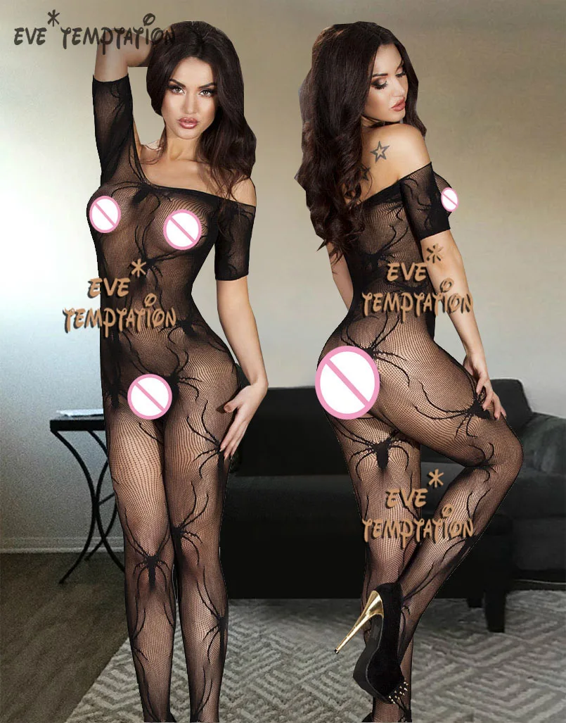 Сексуальное нижнее Белье для сна открытый бюстгальтер комбинация Babydoll Сетчатое