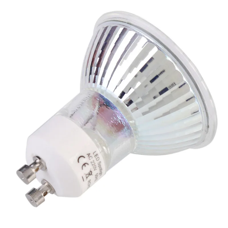 5 шт./лот MR16 GU10 GU5.3 60 светодиодов SMD3528 12 В 220 7 Вт Светодиодная лампа Теплый/Холодный