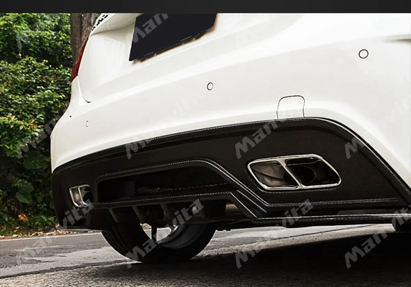 Для Mercedes-benz A класс W176 A160 A180 A200 A250 A45 AMG ABS Пластик черный глянец Цвет задний спойлер на крыше крыло багажника губ загрузки