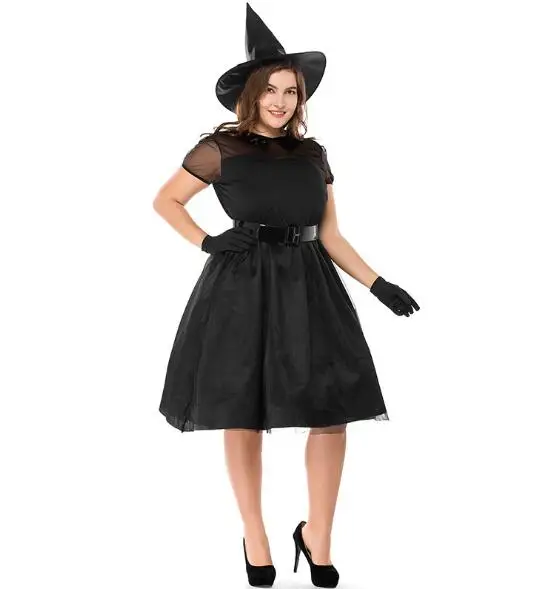 Witch Halloween Costume women division fat people Sexy Adult Costumes |