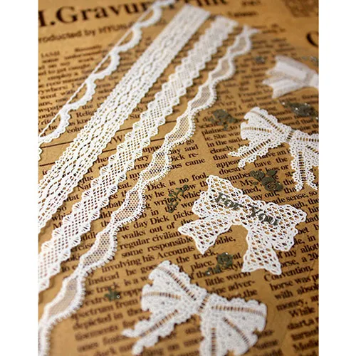 90 шт. кружевные Стикеры из крафтовой бумаги этикетки печать для конверта