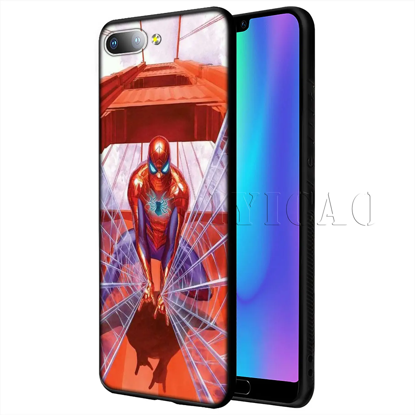 Мягкий чехол IYICAO для Huawei P20 Pro P10 P8 P9 P30 Lite Mini 2017 P Smart 2019 |