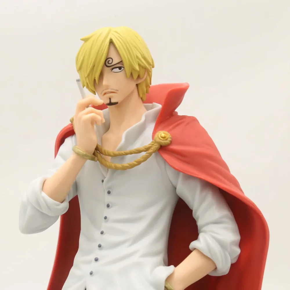 Один кусок блестки и отваги Sanji Smoke Ver. ПВХ фигурка Коллекционная Фигурка модель
