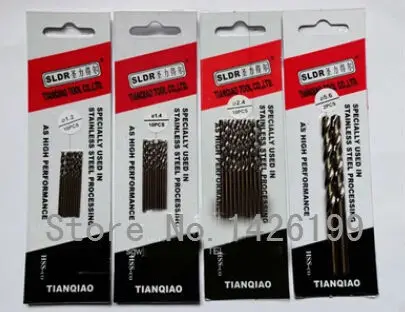 

Free shipping 10 pcs 1.1 mm Cobalt containing high speed steel Co-HSS M42 twist drill bits for metal drilling