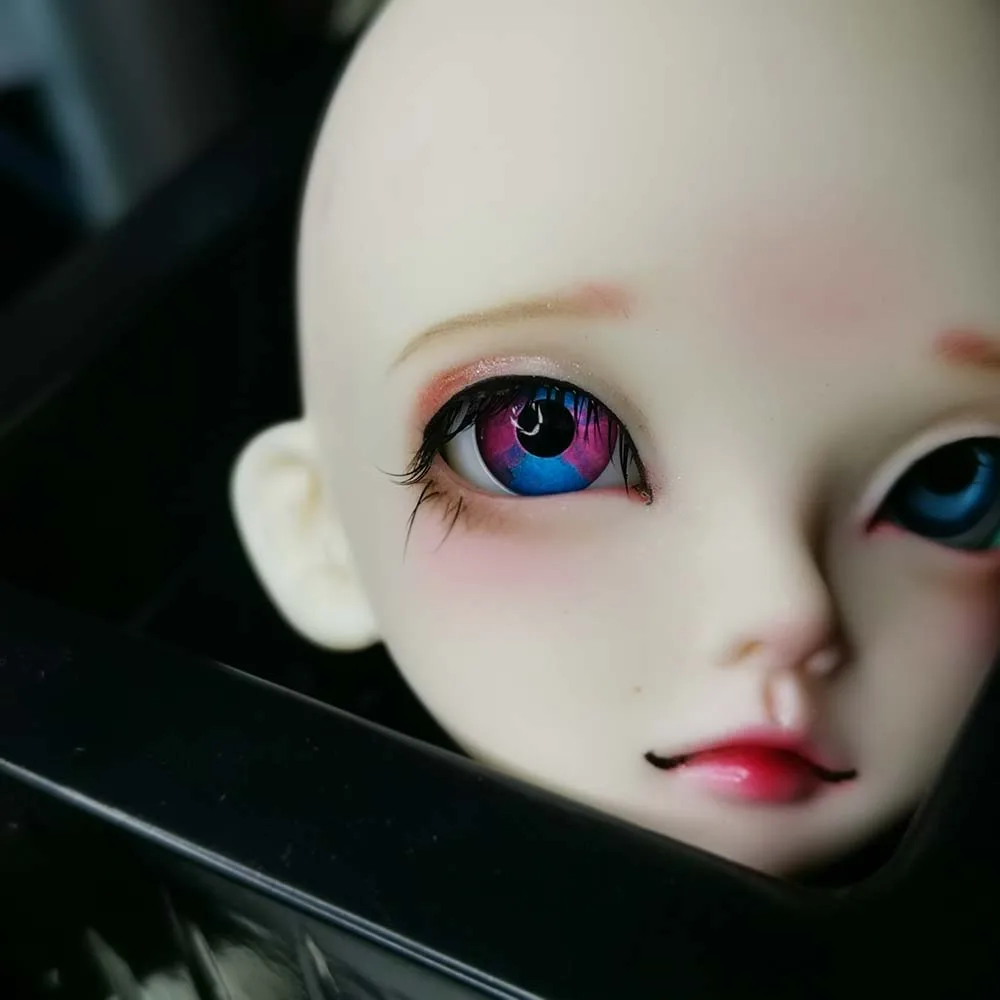 Bjd глаза розовые голубые металлические 1/4 1/3/6 1/8 BJd Кукла SD MSD Игрушка аксессуары 8