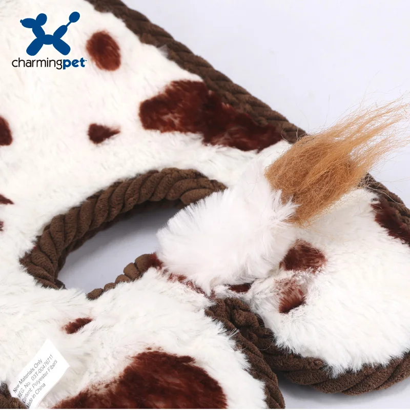 Charmingpet собака toysRabbit поросенок корова леопард Сова Зебра животное тренировочный