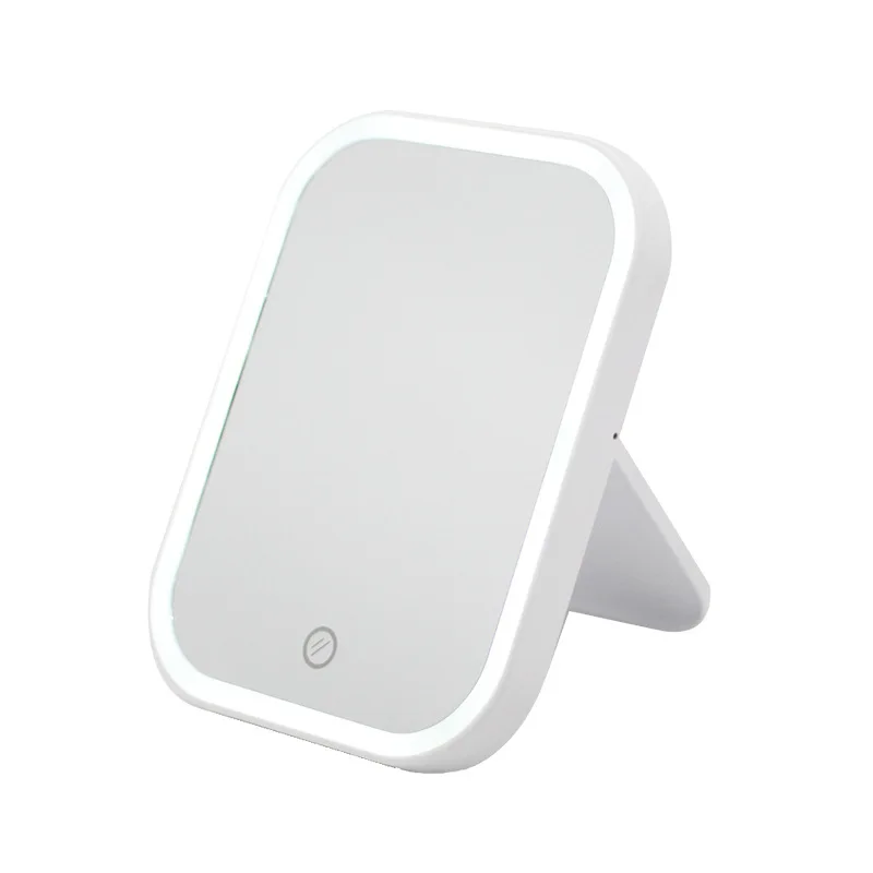 Косметическое зеркало со светодиодами косметическое с сенсорным диммером