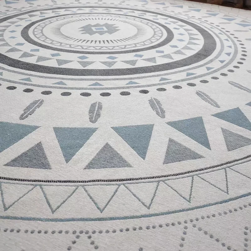 구매 북유럽 스타일 기하학 침대 옆 카펫, 200x250cm, 거실 커피 테이블 카펫, 대형 바닥 매트 장식, 사무실 카펫