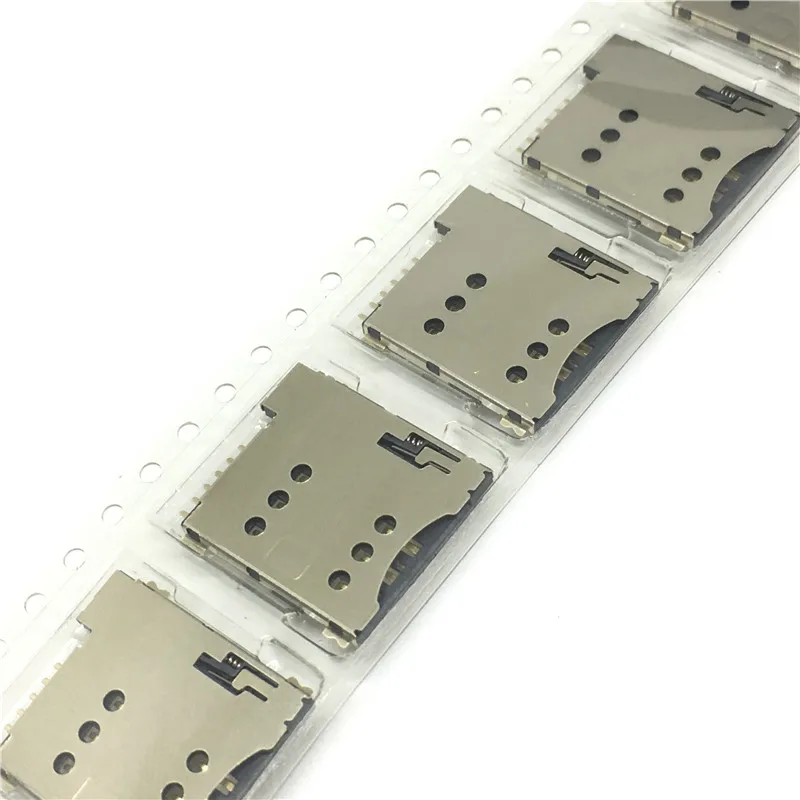 10 шт. 6 контактный держатель для карт Micro SIM 6P|adapter for sim cards|adapter simadapter holder |