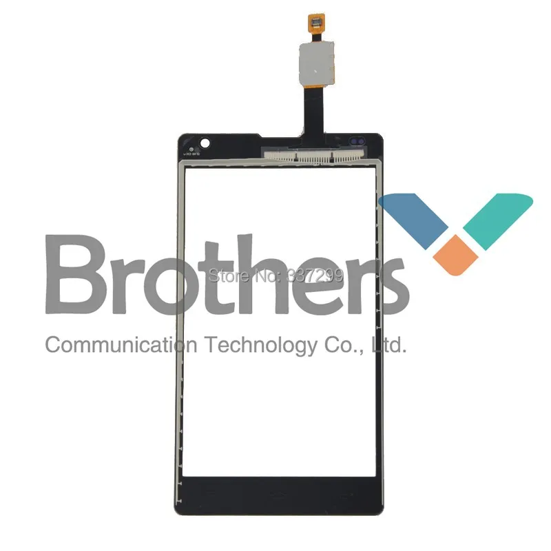 5 шт./партия высокое качество Черная передняя панель сенсорный экран дигитайзер