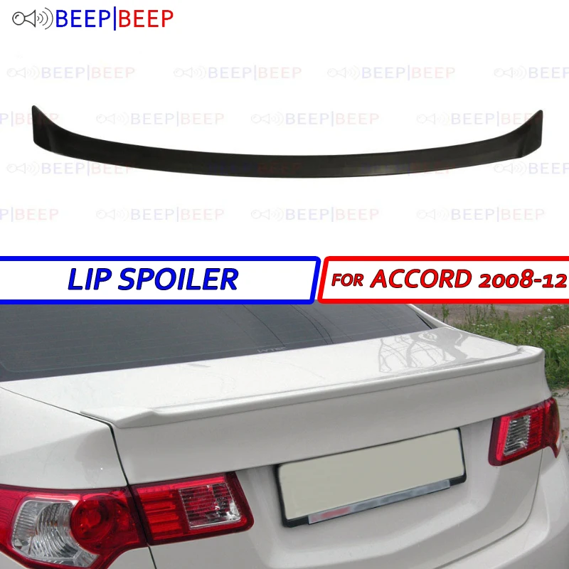 Чехол спойлер для Honda Accord 8 2008 2012 АБС пластик спортивный стиль аксессуары