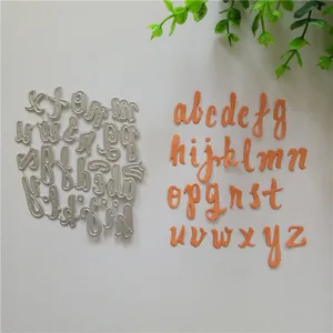 Алфавит сделай сам, бумажные буквы, металлические Вырубные штампы, режущие штампы, рукоделие, новинка 2018