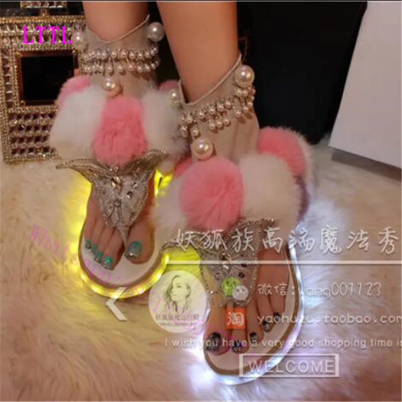 Римские сандалии свет последней Стильные feminina жемчугом Zapatos Mujer Туфли с бабочками