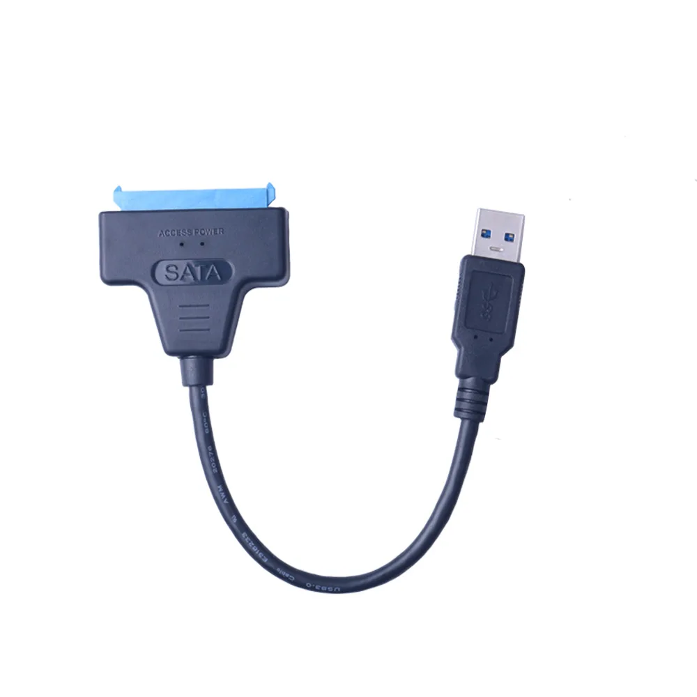 USB 3 0 к SATA 22 Pin 2 5 дюйма драйвер для жесткого диска SSD адаптер кабель