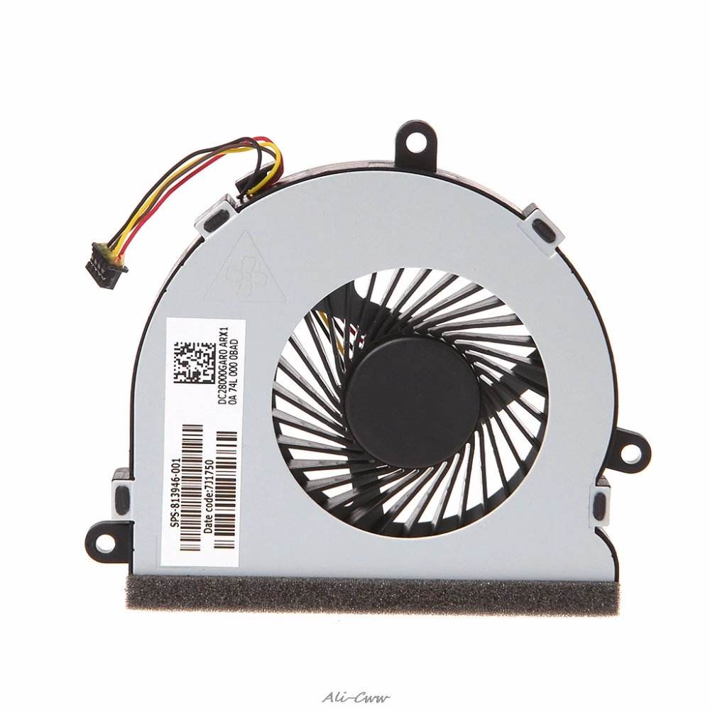 DC 5V 0.26A ноутбук кулер Процессор вентилятор охлаждения для HP 15-AC серии DC28000GAR0