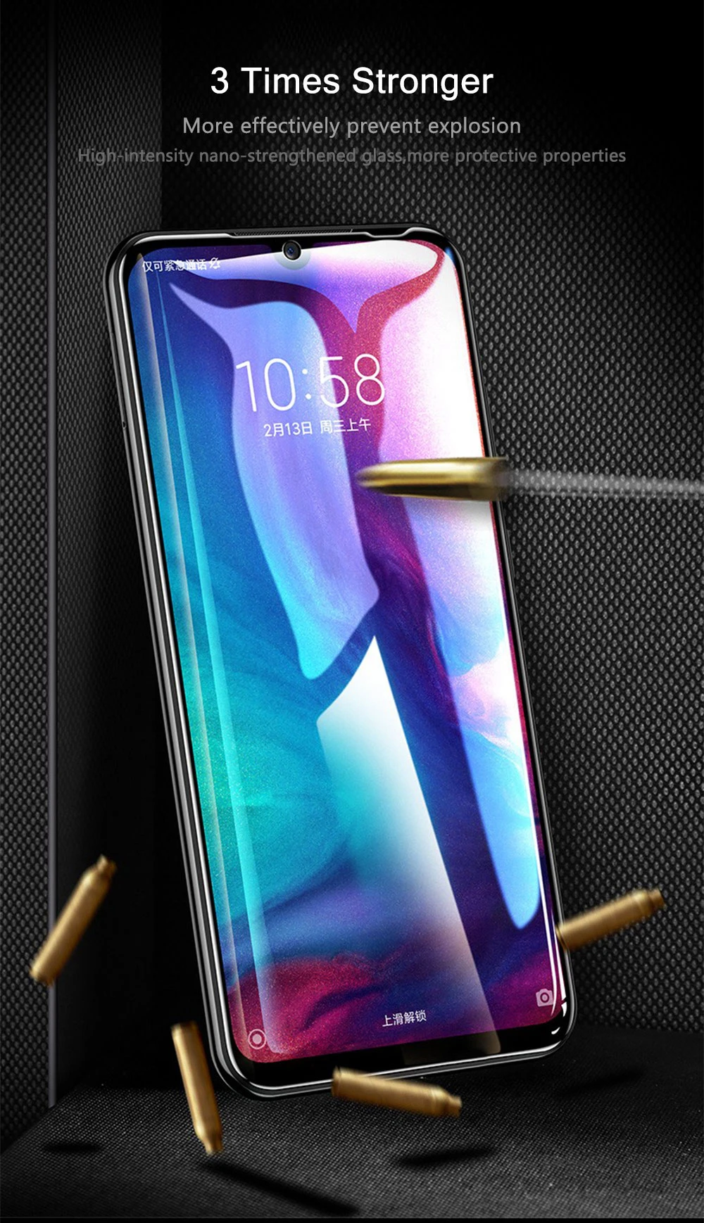 Для Xiaomi Redmi 7, закаленное стекло на весь экран, Защитное стекло для Redmi 7, защита экрана HD, полное покрытие, защитное стекло, пленка