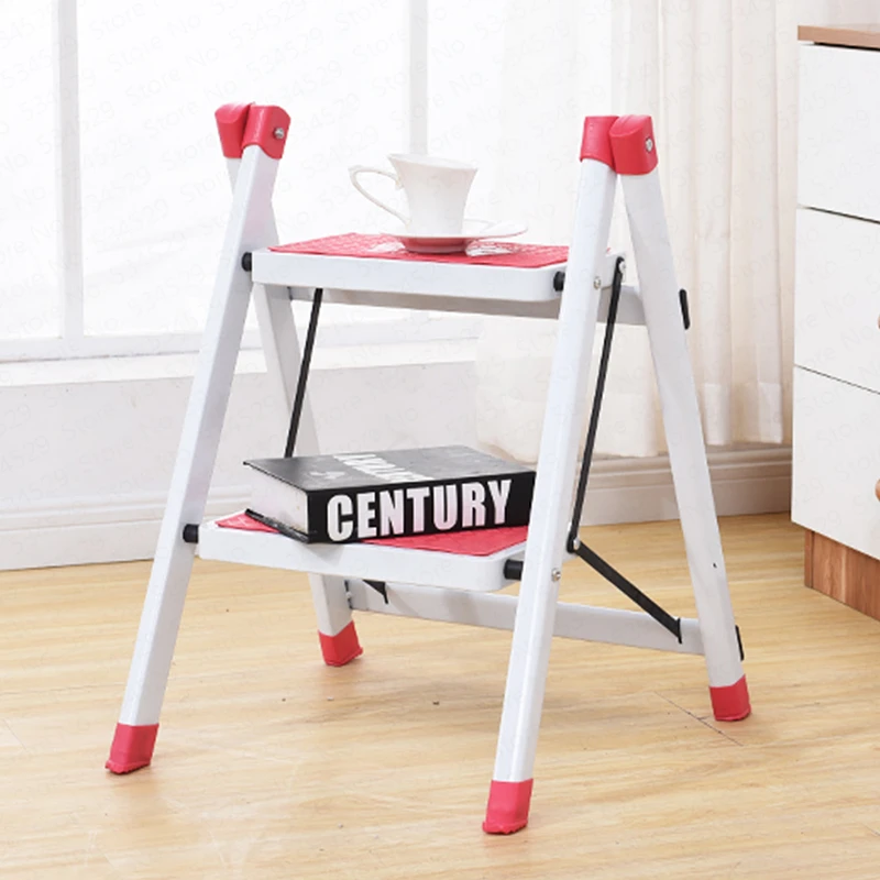 Складная Лестница Для дома и кухни двухступенчатая лестница в елочку