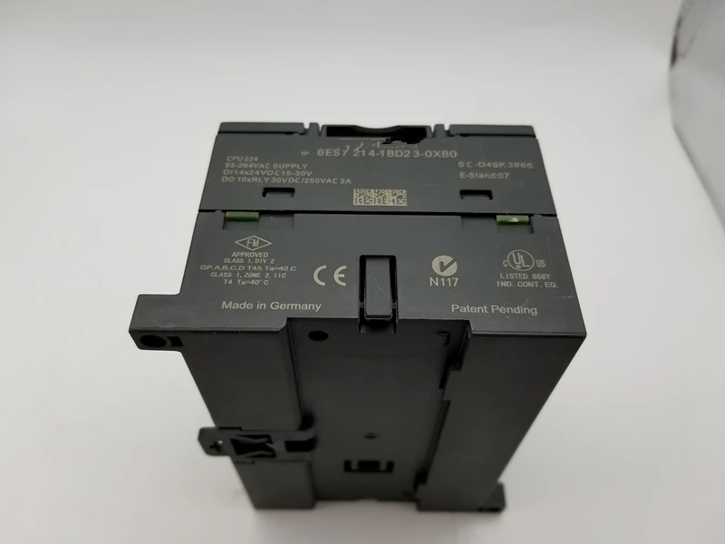 Новый в коробке 6ES7214-1BD23-0XB0 6ES7 214-1BD23-0XB0 S7-200 ЦПУ 224 компактный блок питания