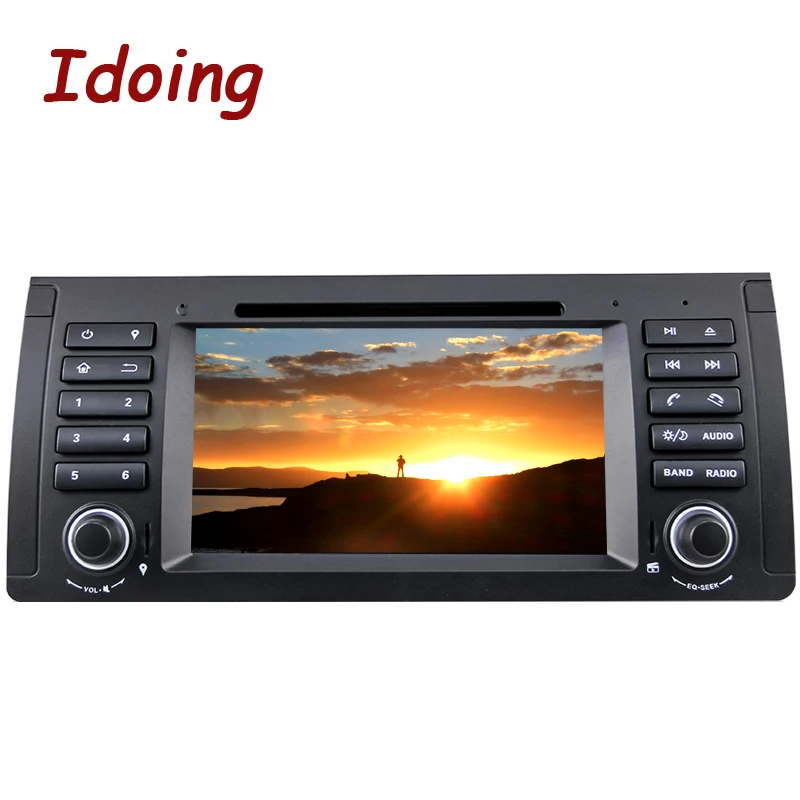 Idoing Android6.0/2G RAM/32G ROM/8 Core/1Din для BMW E90 быстрая загрузка автомобильный DVD