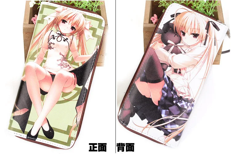 Аниме в одиночестве где мы меньше одного Женский кошелек Kasugano Sora длинный клатч