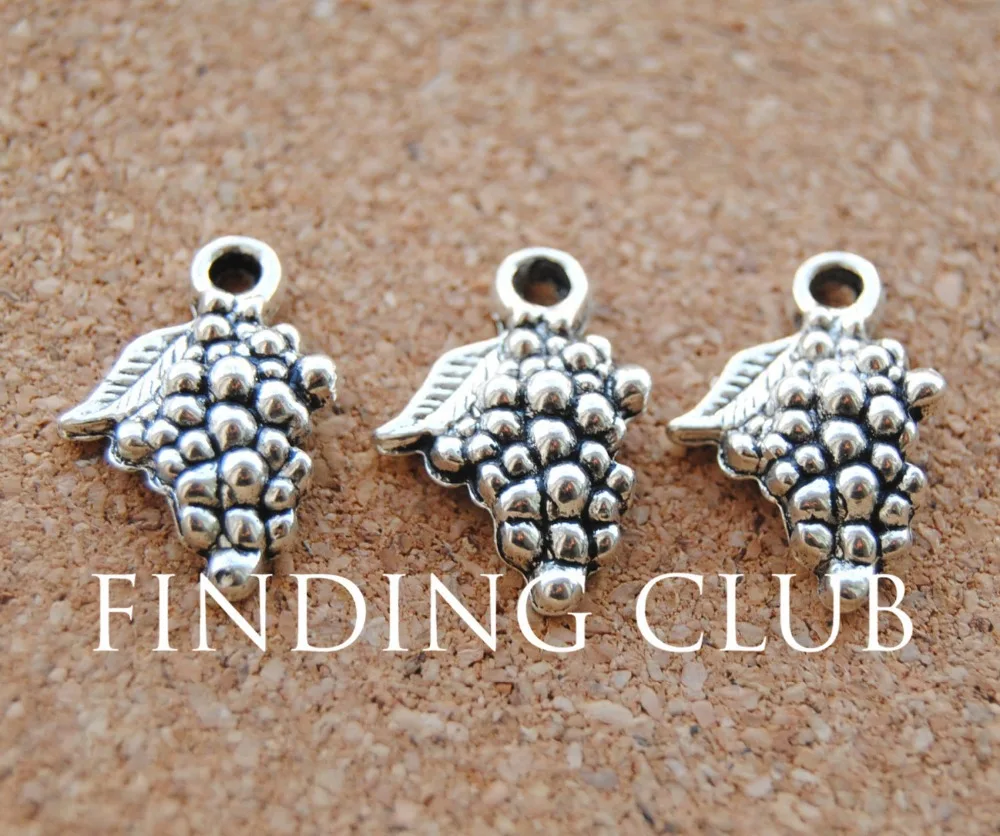 30 шт. металлические браслеты и ожерелья серебряного цвета|antique silver|charm antique silverantique