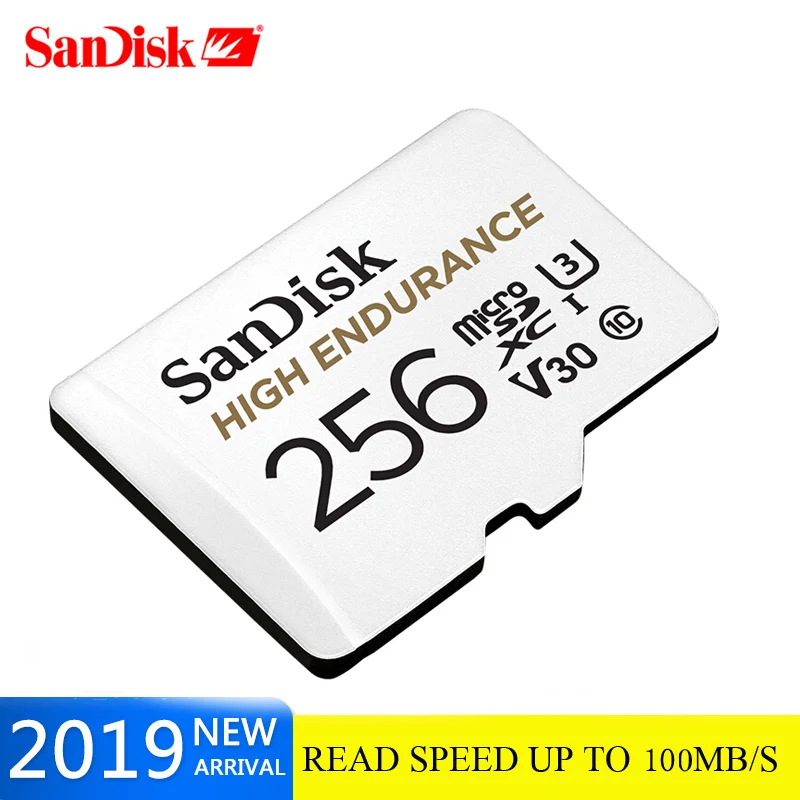Карта памяти SanDisk карта micro SD на выносливость C10 V30 U3 4K 32g 64g 128g TF карты для