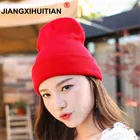 Шапка унисекс хлопковая, теплая, мягкая, зимняя, вязаная