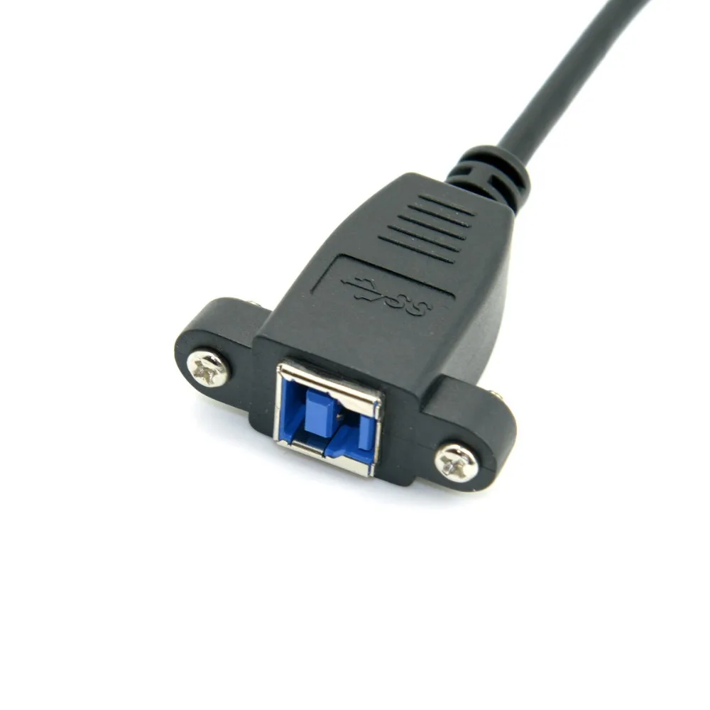USB 3 0 крепление на заднюю панель B Тип Женский правый угловой 90 градусов Мужской