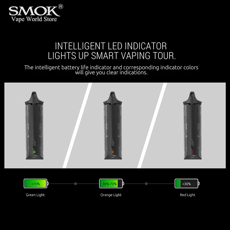 Vape SMOK MICO Kit Vaporizador pen 700 мАч электронная сигарета pod VS novo ego aio Mod S9032 | Электроника