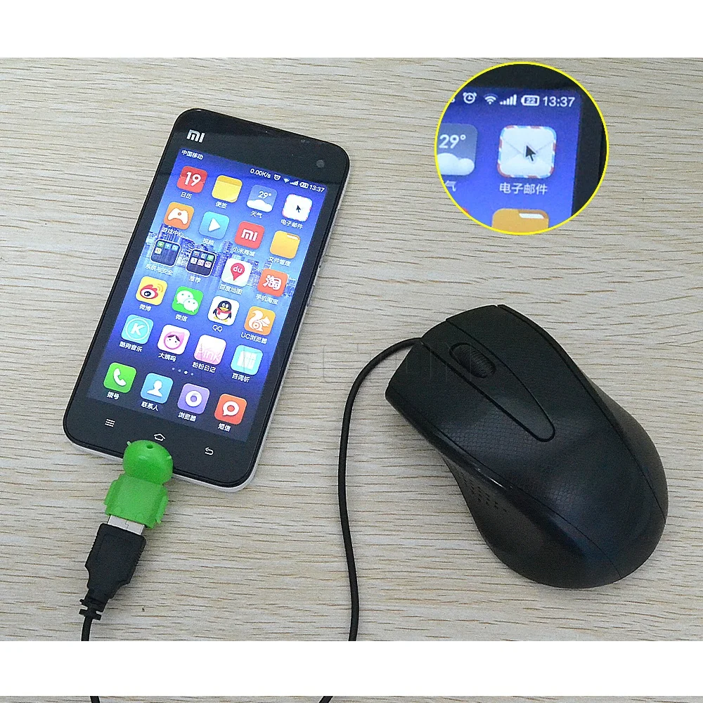 Kebidu 7 шт./лот микро USB Мини OTG адаптер конвертер кабель для планшетного ПК Android