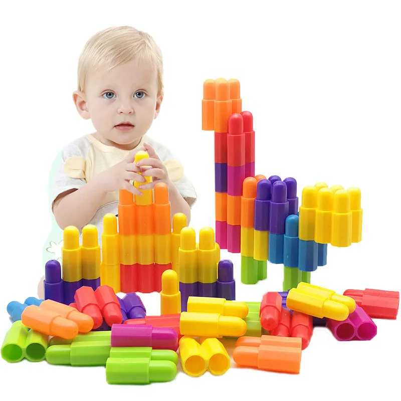 Пластиковые блоки-пули высокого качества Детская творческая модель сделай сам