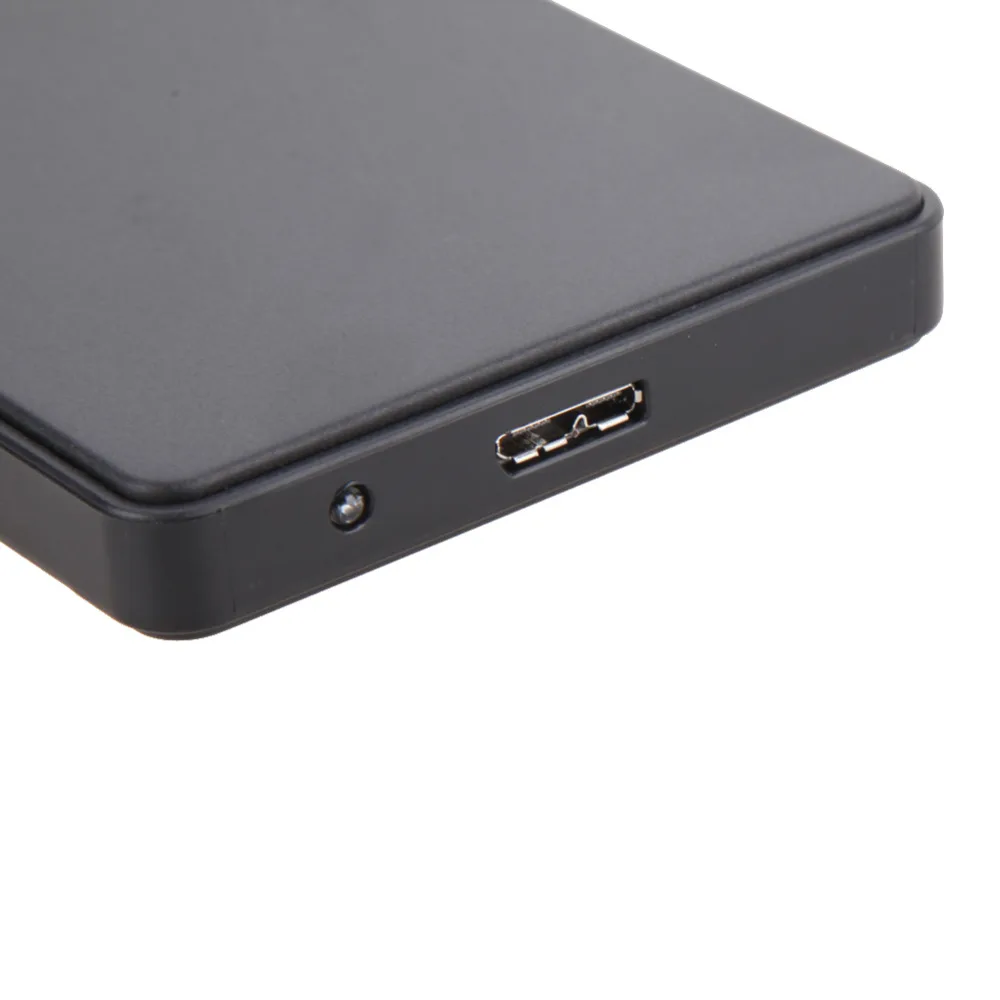 Черный 2 5 дюйма HDD Box USB 3 0 SATA жесткий диск Внешний корпус высокоскоростной