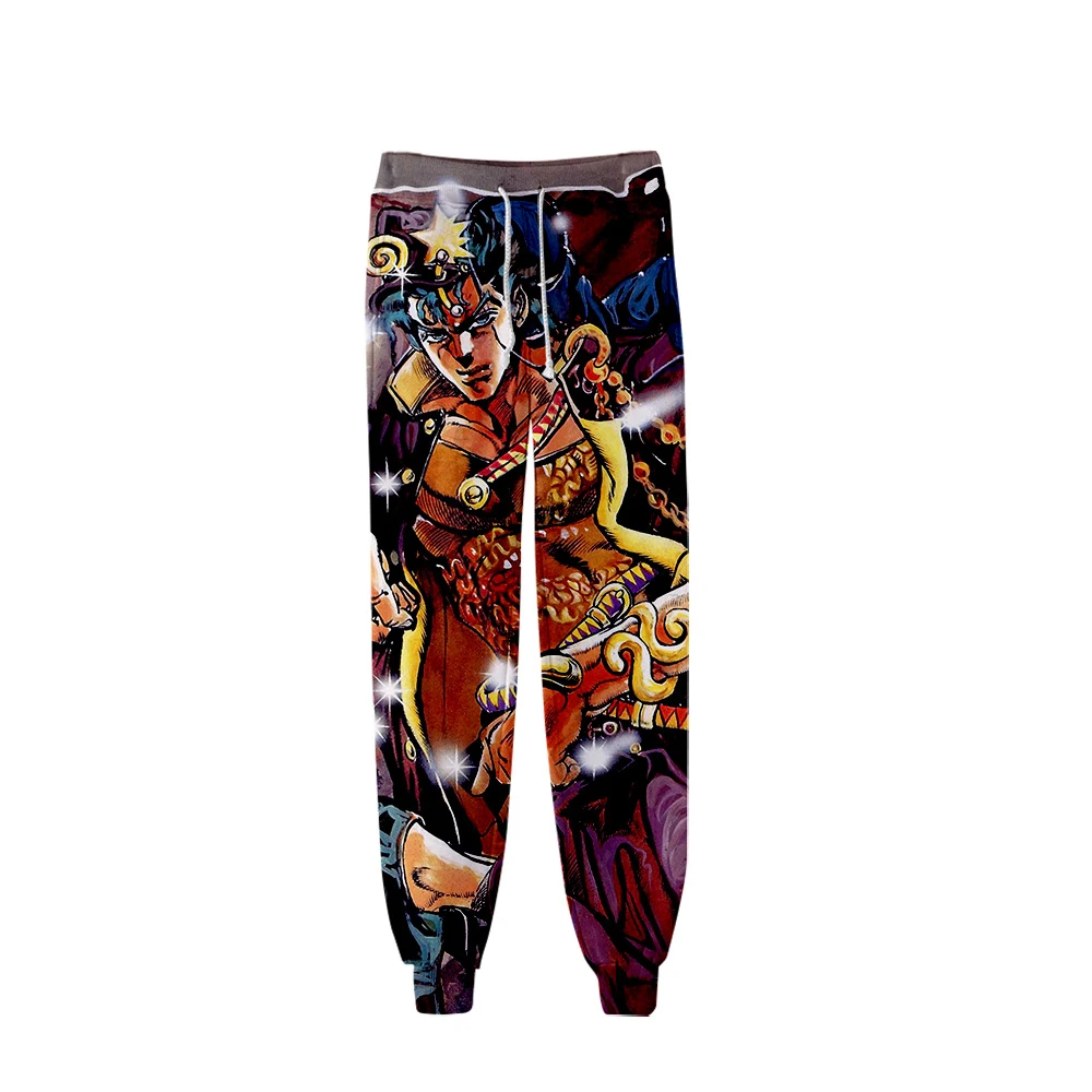 Lucky Friday Adventure Jojo печатные 3d брюки мужские брюки для косплея Jongens Jojo Bizarre Hip-Hop Большие размеры Бейсбольные брюки Vrouwen